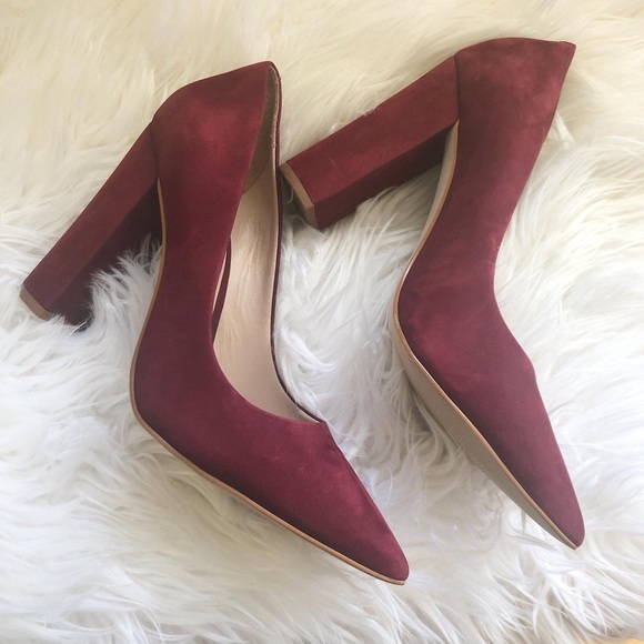 ❌SOLD❌ Steve Madden Pointed Toe Block Pumps - Picture 7 of 8